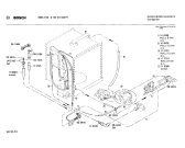 Схема №1 SMS61003 с изображением Панель для электропосудомоечной машины Bosch 00117826