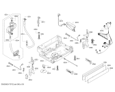 Схема №2 SN25N238EU с изображением Силовой модуль запрограммированный для посудомоечной машины Siemens 00753898