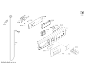 Схема №1 WAW32450GB с изображением Модуль управления, запрограммированный для стиральной машины Bosch 11025946