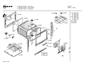 Схема №1 B1330B0FG с изображением Панель управления для плиты (духовки) Bosch 00351663