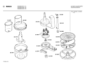 Схема №2 MUM6523 с изображением Инструкция по эксплуатации для кухонного комбайна Bosch 00514606