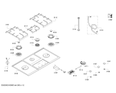 Схема №1 PBD9351MS с изображением Варочная панель для плиты (духовки) Bosch 00711308