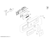 Схема №2 WM10E261HK с изображением Панель управления для стиральной машины Siemens 11019781