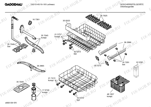 Схема №2 GI215145 с изображением Инструкция по эксплуатации Gaggenau для посудомойки Bosch 00529074