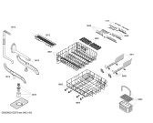 Схема №1 SGS65E08BR с изображением Столешница для электропосудомоечной машины Bosch 00145056