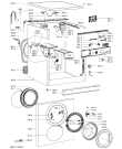 Схема №1 PWF 3526 с изображением Обшивка для стиральной машины Whirlpool 481010414391