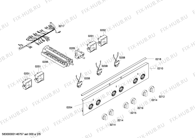 Схема №1 HC422213U с изображением Стеклокерамика для электропечи Siemens 00685152