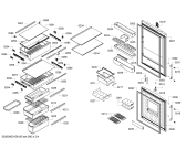 Схема №1 3KRP7766 с изображением Дверь для холодильника Bosch 00710161