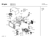 Схема №1 4WG255A с изображением Переключатель для микроволновки Bosch 00160792