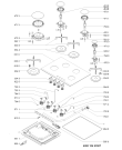 Схема №1 AKL 451/WP с изображением Затычка для плиты (духовки) Whirlpool 481010487847