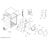 Схема №1 WUP242680W Serie 4 с изображением Диспенсер для стиральной машины Siemens 11021248