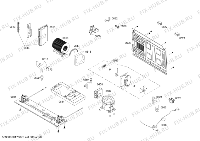 Схема №1 SXSVZFCPS с изображением Поднос для холодильной камеры Bosch 00744514