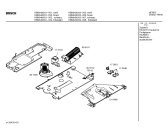 Схема №1 HBN6460 с изображением Панель управления для духового шкафа Bosch 00358800