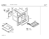 Схема №1 4HP416B с изображением Панель для электропечи Bosch 00366101