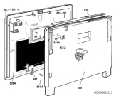 Схема №3 F55200VI0 с изображением Микромодуль для электропосудомоечной машины Aeg 973911566013034