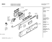 Схема №2 SGU69A22AU с изображением Модуль управления для электропосудомоечной машины Bosch 00491663