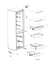 Схема №1 DS318W (F105321) с изображением Запчасть для холодильной камеры Indesit C00510303