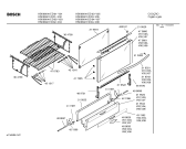 Схема №1 HSK66K41ED PROFESSIONAL с изображением Панель управления для электропечи Bosch 00219517
