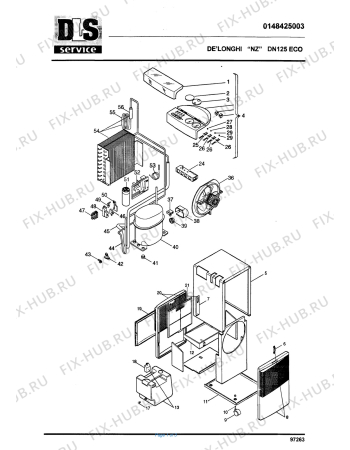 Схема №1 034.769.0 с изображением Всякое DELONGHI 521402