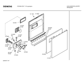 Схема №1 SE25831GB Avantgarde с изображением Передняя панель для посудомойки Siemens 00359804