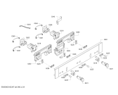 Схема №1 U15E52N5AU с изображением Модуль управления, запрограммированный для плиты (духовки) Bosch 00659526