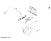 Схема №3 WT45W460AU с изображением Панель управления для электросушки Siemens 11010503