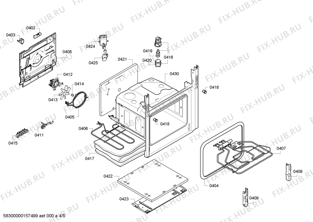 Схема №1 HCE542120B с изображением Ручка конфорки для духового шкафа Bosch 00619641