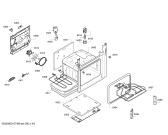 Схема №1 HCE542120B с изображением Ручка конфорки для духового шкафа Bosch 00619641