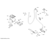 Схема №1 WAQ2849U с изображением Панель управления для стиралки Bosch 11015312