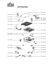 Схема №1 WD700462/BAA с изображением Шарнир для вафельницы (бутербродницы) Seb SS-203335