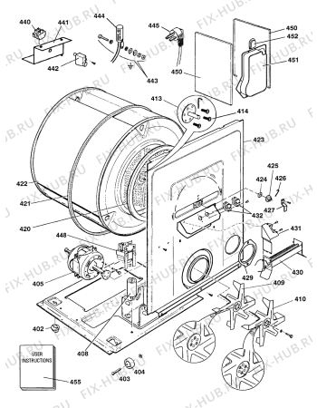 Взрыв-схема стиральной машины 2I MARCHI TL61PW (F031467) - Схема узла