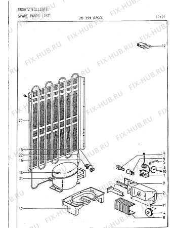 Схема №2 IK191016/1 с изображением Крепеж для холодильника Bosch 00293361
