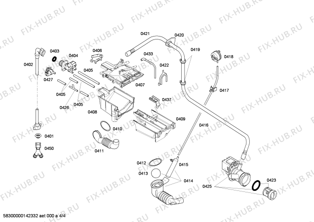 Схема №1 WI10E260EE с изображением Панель управления для стиралки Siemens 00668074