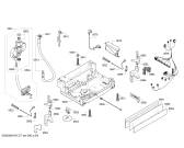 Схема №2 S34KOK15 с изображением Силовой модуль запрограммированный для электропосудомоечной машины Bosch 00657768