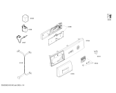Схема №1 WAX14060IN Classixx с изображением Панель управления для стиральной машины Bosch 00748227