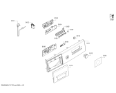 Схема №1 WM12B261DN IQ100 с изображением Наклейка для стиралки Siemens 00629168