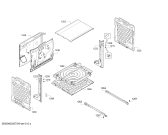 Схема №2 3HB535CA0 с изображением Ручка переключателя для духового шкафа Bosch 10005322