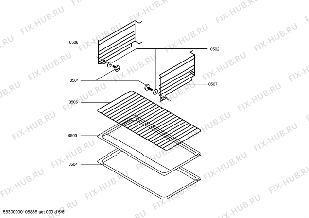 Схема №1 B9481N1 MEGA 9489 с изображением Панель управления для плиты (духовки) Bosch 00447218
