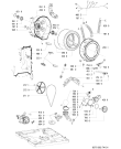 Схема №1 AWM 8900-ROK с изображением Микромодуль для стиралки Whirlpool 480111100411