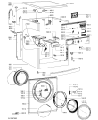 Схема №1 AWO 6S545 с изображением Емкоть для порошка для стиралки Whirlpool 481074668271