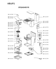 Схема №1 XP224010/1P0 с изображением Кабель для кофеварки (кофемашины) Krups MS-622266