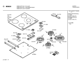 Схема №1 NKM612FCC с изображением Стеклокерамика для плиты (духовки) Bosch 00208732