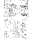 Схема №1 ADG 8733 WH с изображением Панель для посудомойки Whirlpool 481245373215
