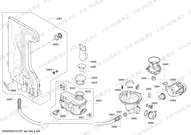 Схема №1 SHE9ER55UC с изображением Передняя панель для посудомойки Bosch 00706787