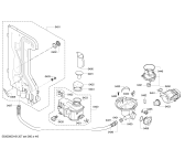 Схема №1 SHE9ER55UC с изображением Передняя панель для посудомойки Bosch 00706787