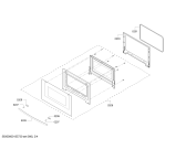 Схема №2 C57W40N0 с изображением Панель управления для плиты (духовки) Bosch 00682885