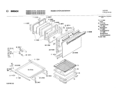 Схема №1 HEE6801 с изображением Панель для плиты (духовки) Bosch 00119807