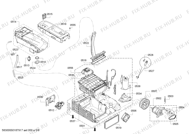 Схема №1 WTY887P0 HomeProfessional с изображением Панель управления для сушилки Bosch 11009283