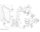 Схема №1 SMS69M92EU с изображением Передняя панель для посудомоечной машины Bosch 00746833