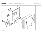 Схема №2 SHVKBH1 IGVS649.1 с изображением Рамка для посудомойки Bosch 00353617